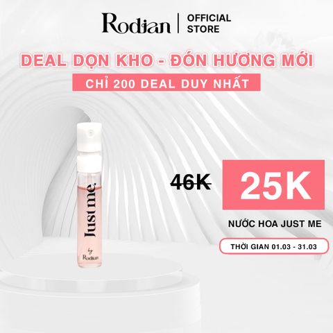 [DEAL DỌN KHO - ĐÓN HƯƠNG MỚI] NƯỚC HOA NỮ RODIAN JUST ME
