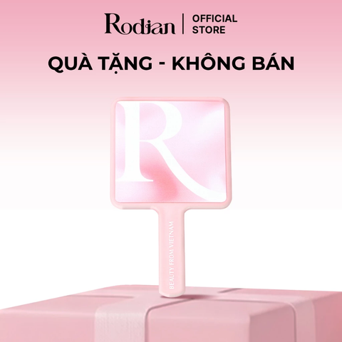 [Quà Tặng Không Bán] Gương Cầm Tay Mini Đen, Hồng Rodian