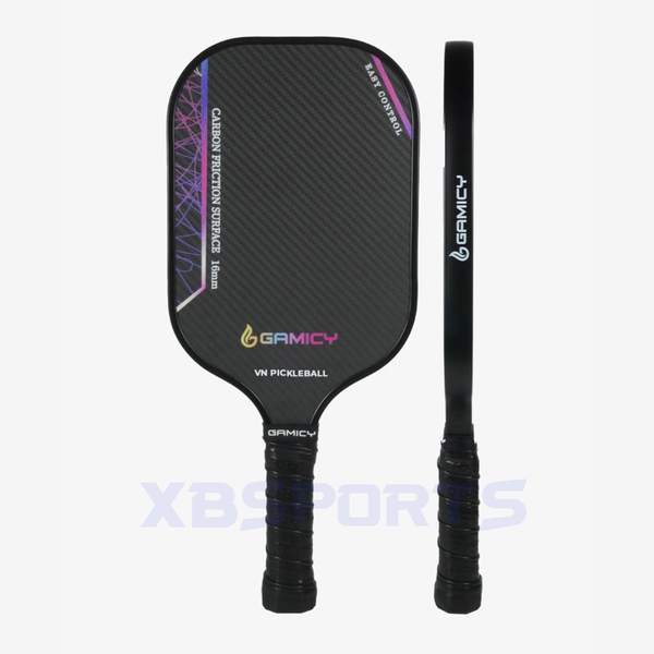 Vợt Pickleball Kaiwin Gamicy Moment CarbonT700 vân Carbon 3k Chính Hãng