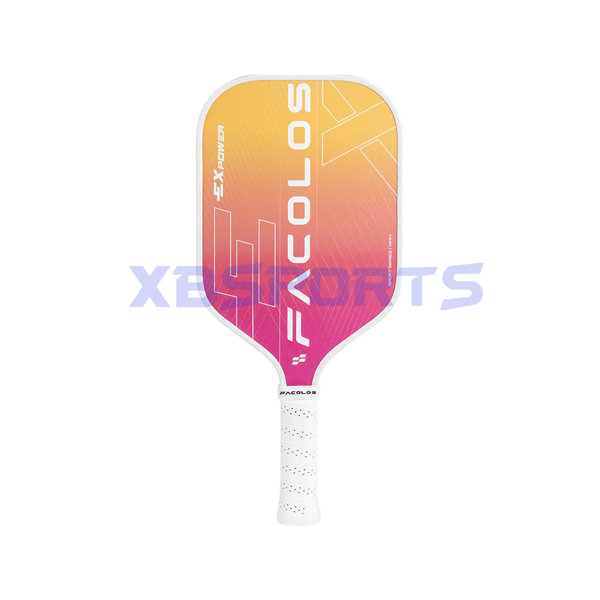 Vợt Pickleball Facolos Sport Series  (bộ 2 vợt) – ExPower White (14mm)