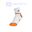 WHITE/ORANGE PEEL