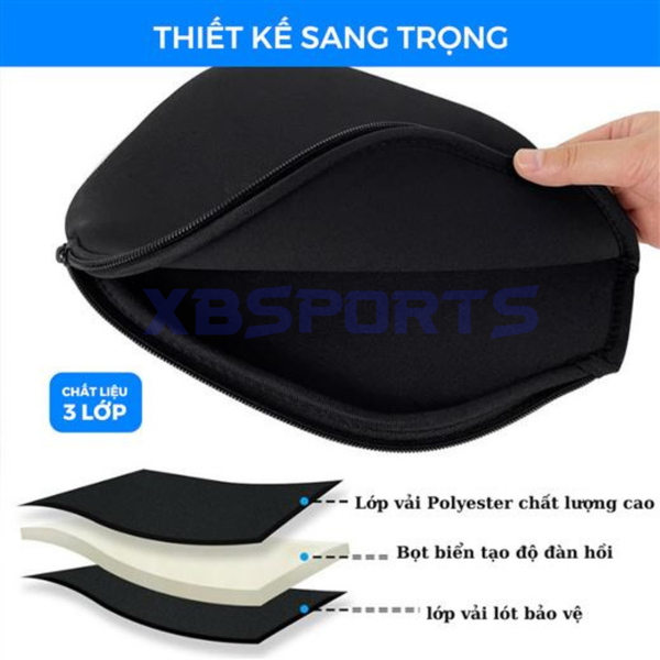 Túi bảo vệ mặt vợt Pickleball Zocker