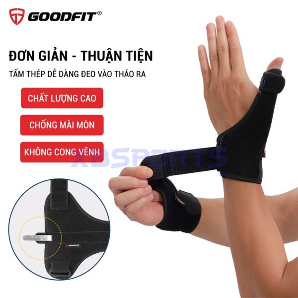 Băng nẹp cố định ngón tay cái, cổ tay GoodFit GF305W