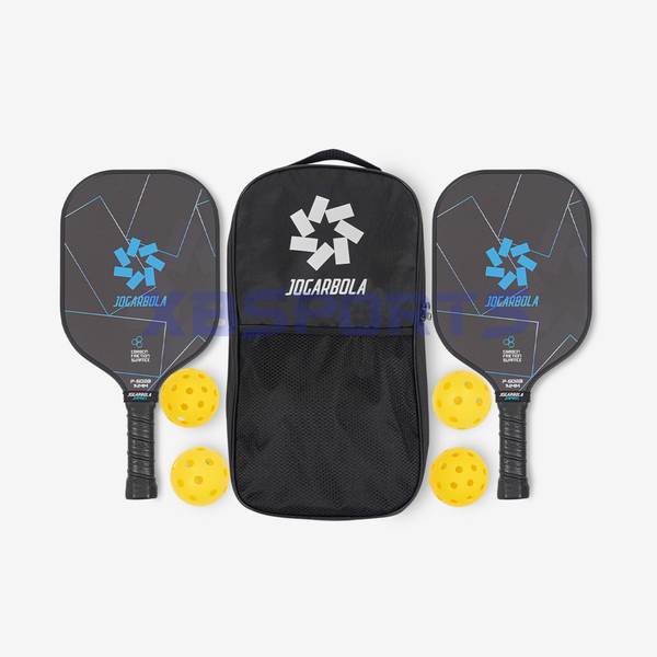 Bộ 2 vợt pickleball Jogarbola P-602B (kèm 4 bóng và túi đựng)
