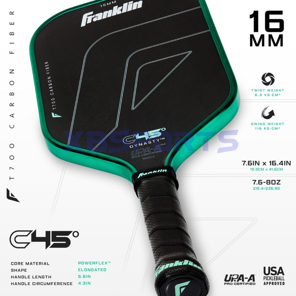 Vợt Pickleball Franklin C45 Dynasty