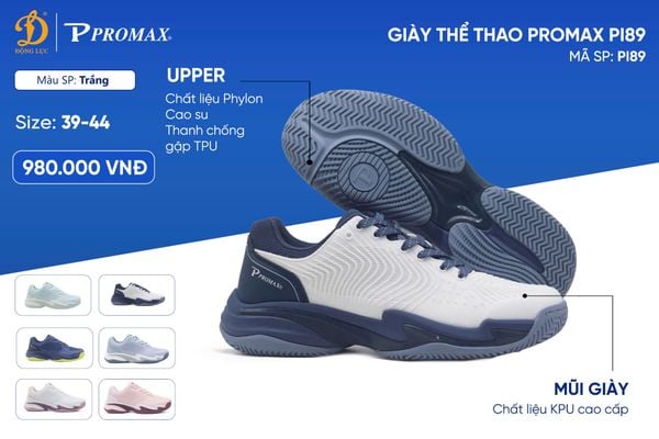Giày Pickleball Promax PI89 Nam