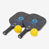 Bộ 2 vợt pickleball Jogarbola P-602B (kèm 4 bóng và túi đựng)