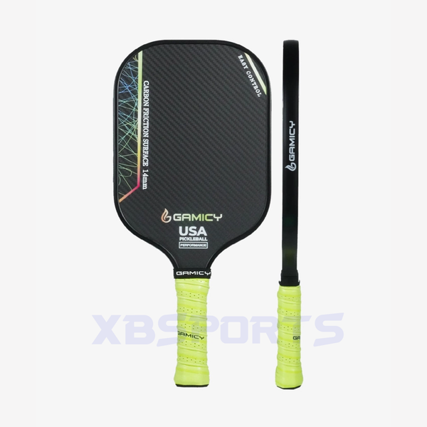Vợt Pickleball Kaiwin Gamicy Moment CarbonT700 vân Carbon 3k Chính Hãng
