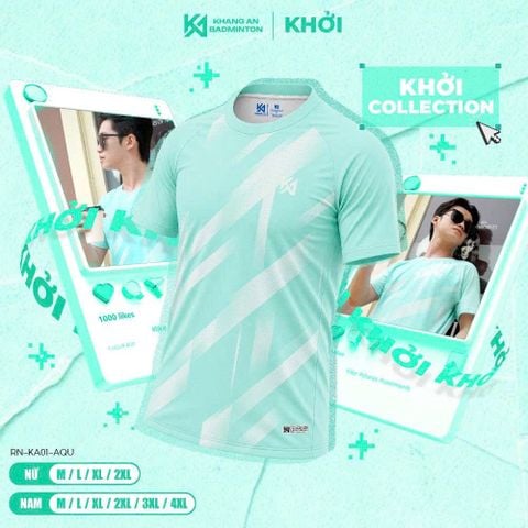 Áo cầu lông Hyfa BST KHANG AN "Khởi" Nam Chính hãng