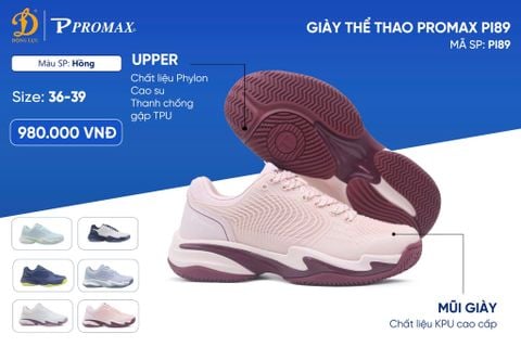 Giày Pickleball Promax PI89 Nữ
