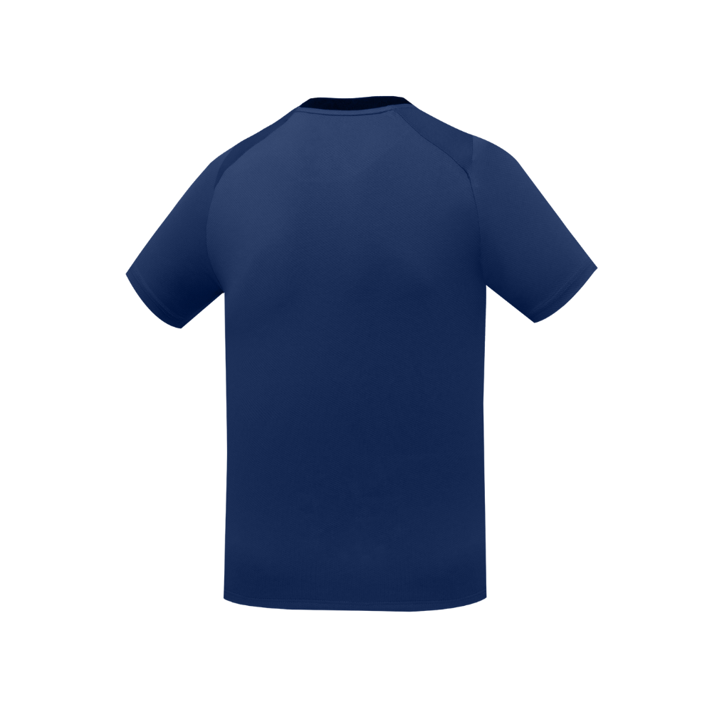 Mặt lưng áo cầu lông Yonex TRM3314 màu Mood Indigo xanh navy trơn, tay raglan