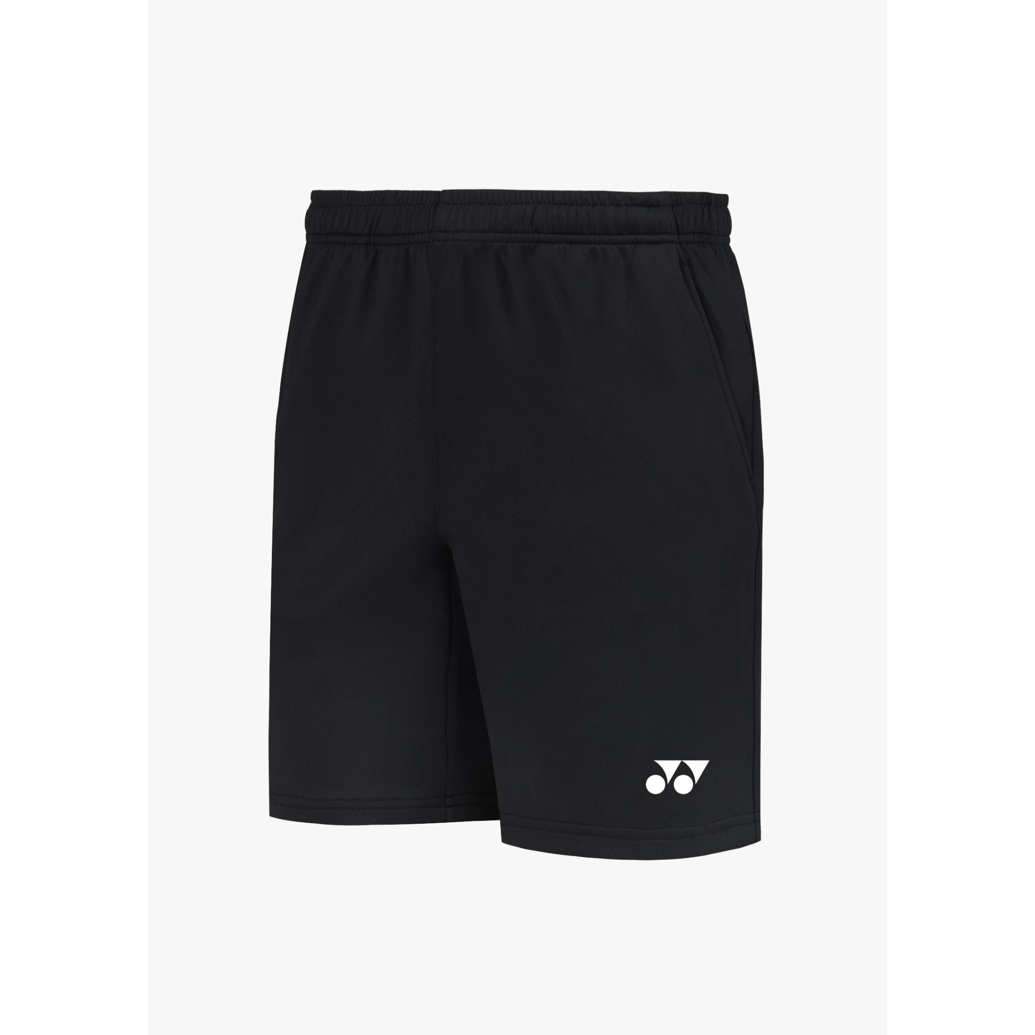 Quần cầu lông Yonex TSM3520S màu đen mặt trước logo YONEX ống trái