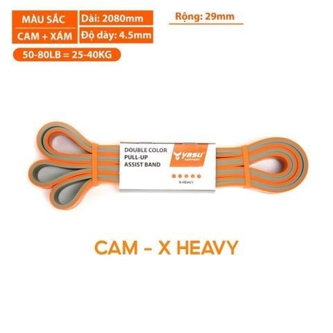 Dây kháng lực tập toàn thân Powerband chất liệu cao su 100% Yasu