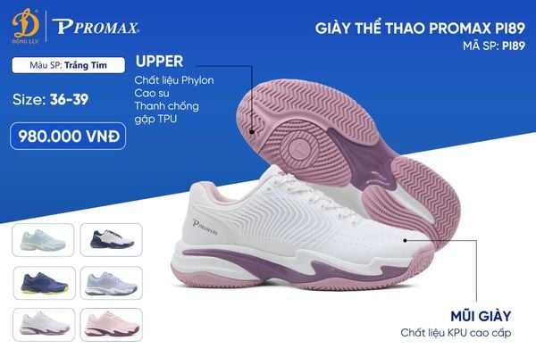 Giày Pickleball Promax PI89 Nữ