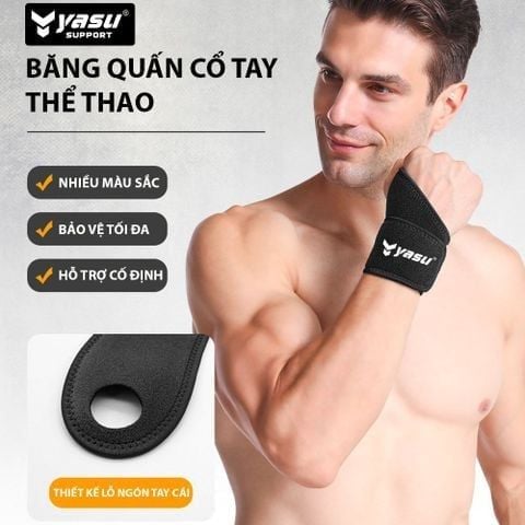 Băng bảo vệ cổ tay xỏ ngón Yasu 7937