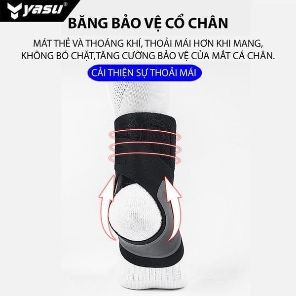 Băng bảo vệ cổ chân Yasu 7131 (1 Chiếc)