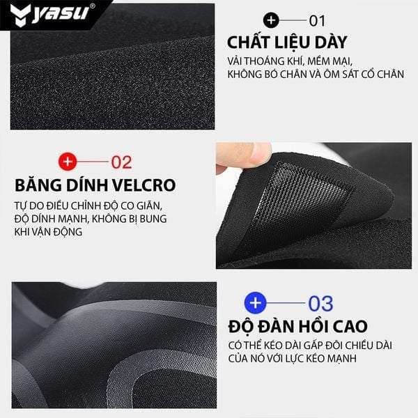 Băng bảo vệ cổ chân Yasu 7131 (1 Chiếc)