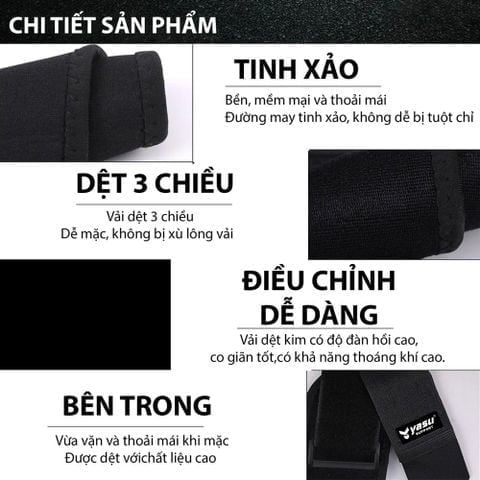 Băng quấn bảo vệ cổ tay gym tennis cầu lông Yasu 7936 (1 chiếc)