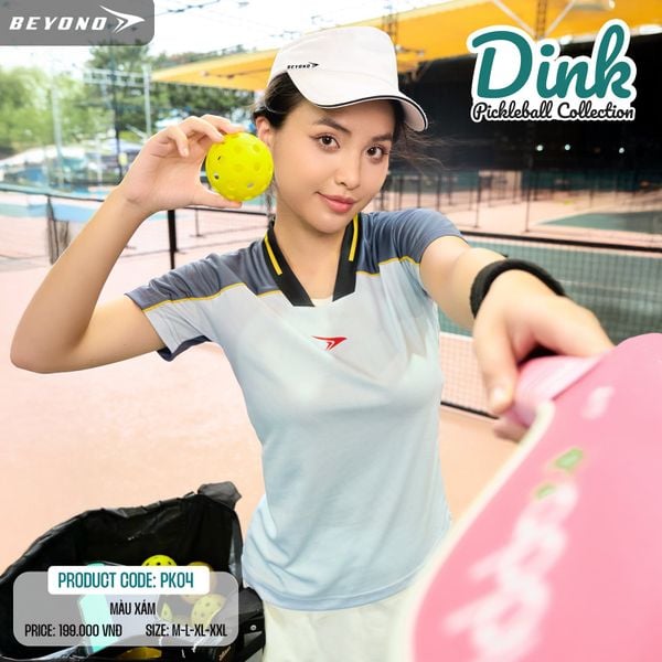 Áo Thể Thao Beyono Dink PK04 Nữ