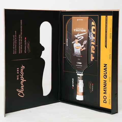 Vợt Pickleball Sypik Triton 5 Signature Full Box Limited Edition Chính Hãng