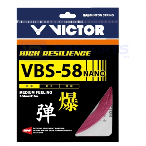 Cước căng vợt Victor VBS-58 Nano KBH ( Tép )