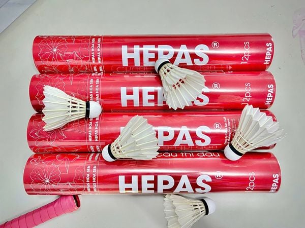 Ống cầu lông Hepas Hoa Sen Chính Hãng