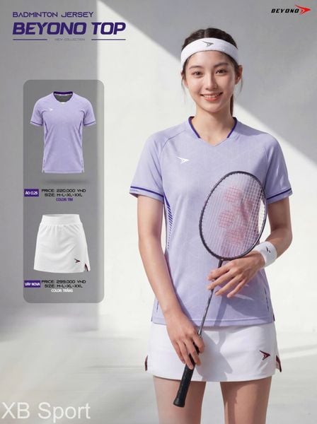 Áo cầu lông Beyono CL25 Nữ