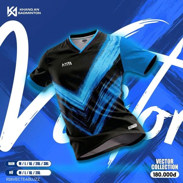 Áo cầu lông Hyfa Vector Nam Chính hãng