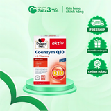 Viên Uống Coenzyem Q10 Hỗ Trợ Tim Mạch, Chống Oxy Hóa Doppel Herz - Đức - Hộp 30 Viên