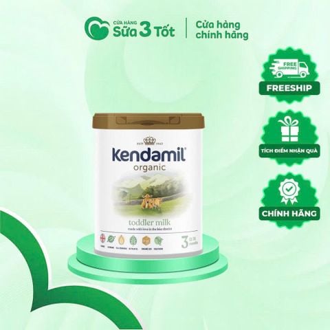 Sữa Bột Kendamil Organic Số 3 (1-3 Tuổi) - 800G