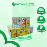 STC Moozi Có Thạch Hương Dưa Lưới - Lốc 4 Hộp - 170ML