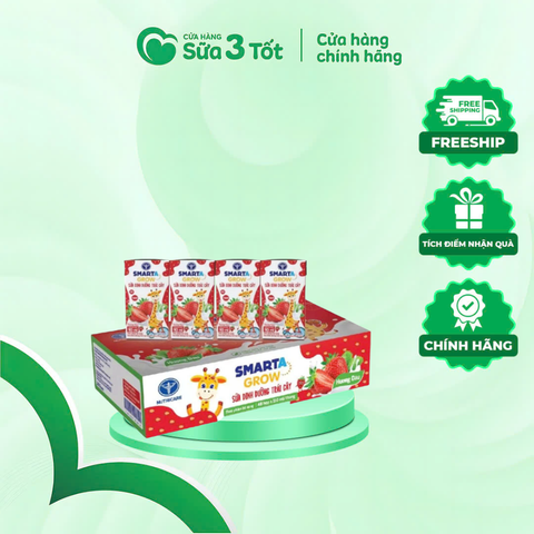 STC Smarta Grow Hương Dâu - Thùng 48 hộp - 110ML