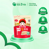 Bánh Gạo Ăn Dặm Hữu Cơ Pure-Eat - Vị Táo - Gói 30G