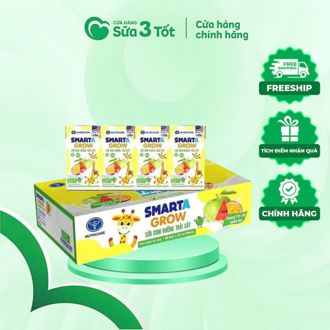 STC Smarta Grow Hương Trái Cây Nhiệt Đới - Thùng 48 Hộp - 110ML