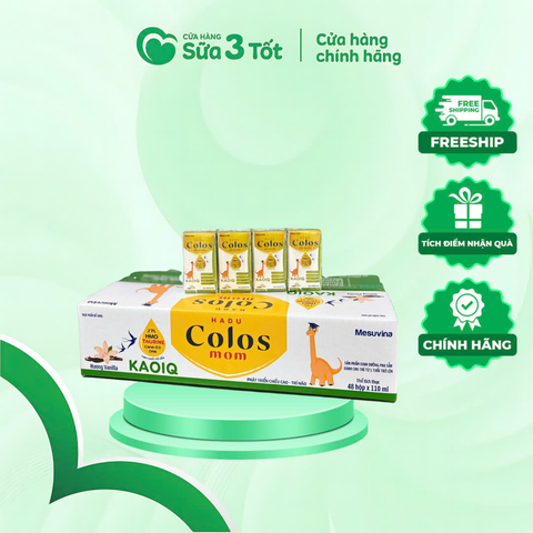SBPS Hadu ColosMom KaoIQ - Thùng 12 lốc -110ml