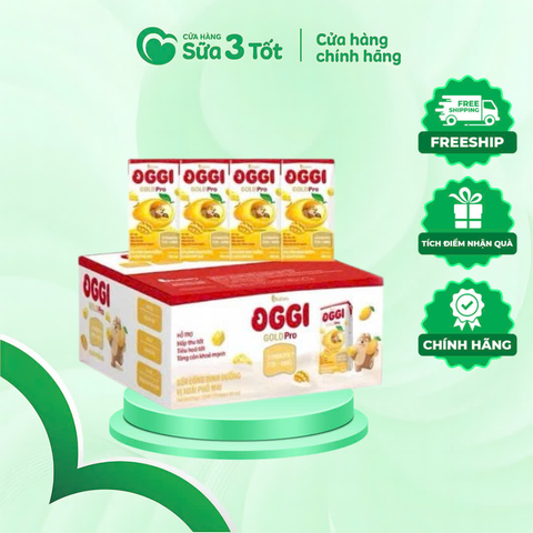 SBPS Oggi Gold Pro Vị Xoài Phô Mai - Thùng 48 Hộp - 110ml