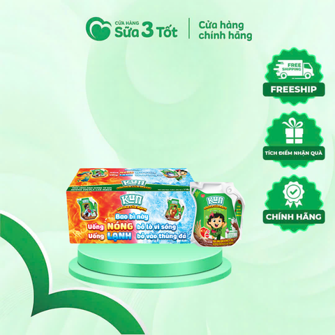 SCU Tiệt Trùng Kun Hương Socola - 110ml - Thùng 24 túi