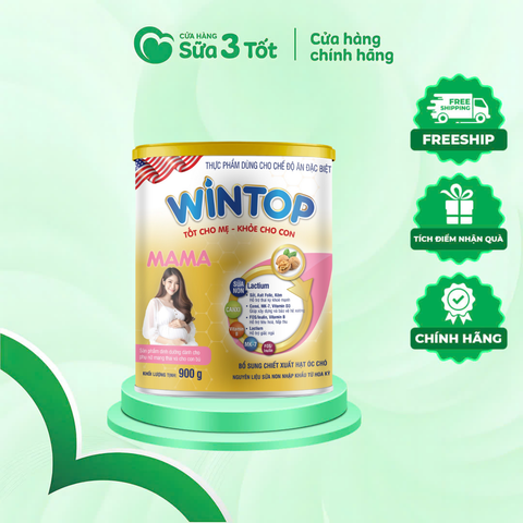 Sữa bột Wintop Mama - Lon 900g