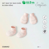 Set Bao Chân Bao Tay Bloom Hồng - Chaang