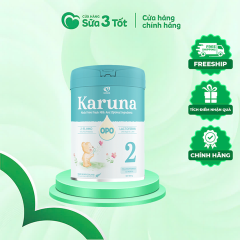 Sữa Bột Karuna Newzealand - Số 2 - ( Từ 12 Tháng ) - Lon 800g