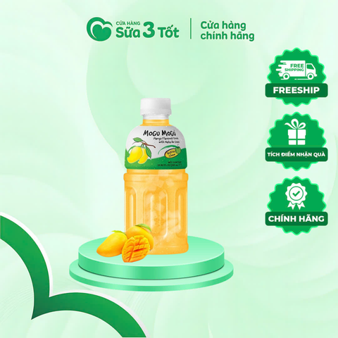 Nước Uống Mogu Mogu Vị Xoài - 320ml