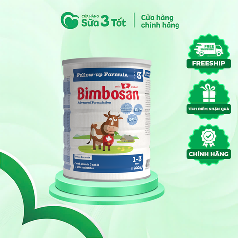 Sữa Bột Bimbosan Thụy Sĩ - Số 3 ( Từ 1 - 3 Tuổi ) - Lon 900g