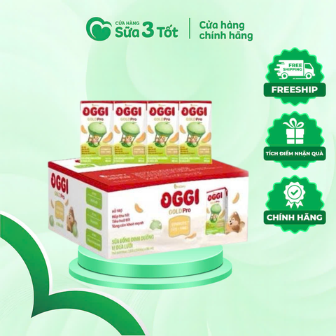 SBPS Oggi Gold Pro Vị Dưa Lưới - Thùng 48 Hộp -110ml