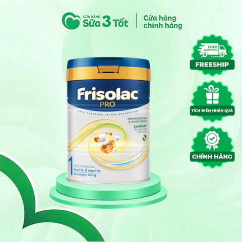 Sữa Bột Frisolac Pro Số 1 (0-12 Tháng) - 400G