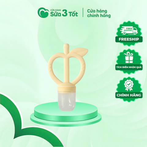 Gặm Nướu 2 Trong 1 Moyuum - Màu Vàng
