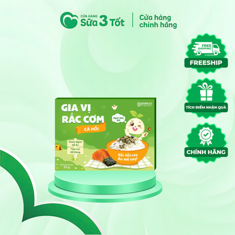 Gia Vị Rắc Cơm Anpaso Cá Hồi 35g