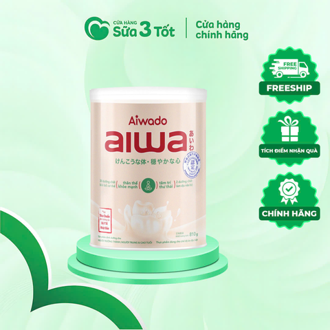 Sữa Bột Aiwa Phục Hồi Sức Khỏe Tiêu Chuẩn Nhật Bản - Lon 810g