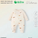 Bộ Body Dài Raglan Harvest Be Ô Tô -Chaang