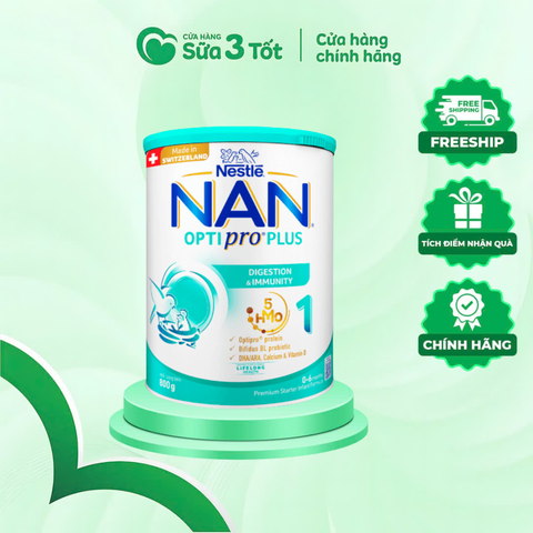 Sữa Bột Nan Việt 5HMO Số 1 (0-6 Tháng) - Lon 400G