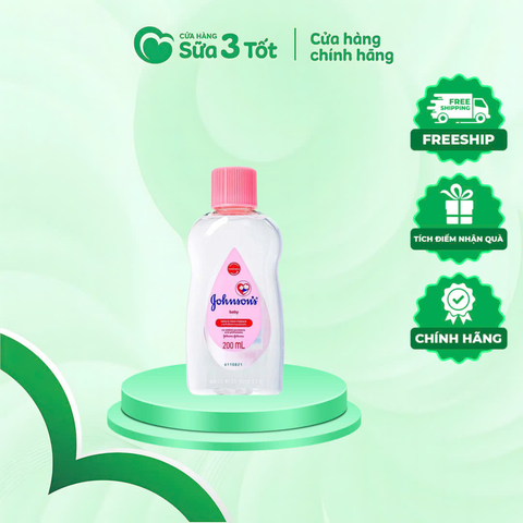 Dầu Dưỡng Ẩm Mát Xa Johnson's - Chai 50ml